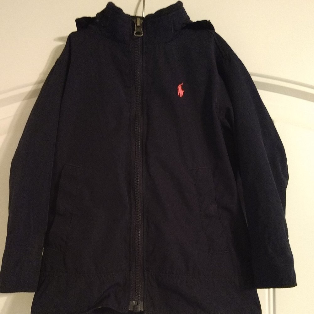 Polo Ralph Lauren Jacket Navy Blue Size 2T